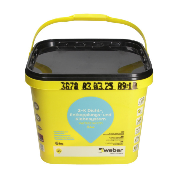 weber.xerm 844 2-K Dicht-, Entkopplungs- und Klebesystem hochflexible Reaktivabdichtung