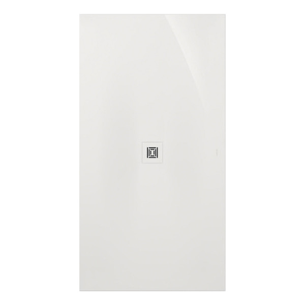 Duravit Sustano zuschneidbare Duschwanne 170 x 90 cm Weiß Glänzend DuraSolid Mineralguss