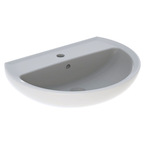 Allia Paris Waschtisch 600 x 455 mm made by Geberit 501.427.00.1 in alpinweiß