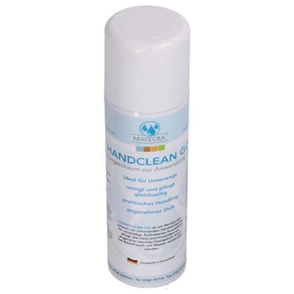 (152,67€/l) Matecra Handclean Go Handreinigungsschaum Anwendung ohne Wasser